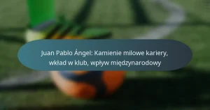 Juan Pablo Ángel: Kamienie milowe kariery, wkład w klub, wpływ międzynarodowy